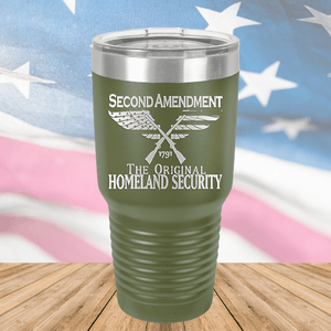 Second Amendment Original Homeland Security Tumbler - Stainless Steel - 2577 -