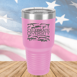 Celebrate Diversity Guns Tumbler - Stainless Steel - 2580 -