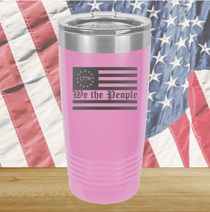 We the People 1776 Flag Tumbler - Stainless Steel - 2587 -