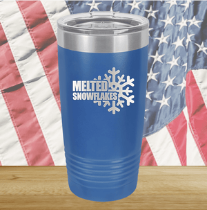 Melted Snowflakes Tumbler - Stainless Steel - 2681 -