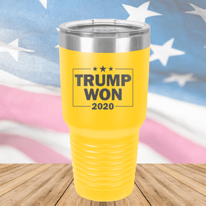 Trump Won 2020 2 Tumbler - Stainless Steel - 2706 -