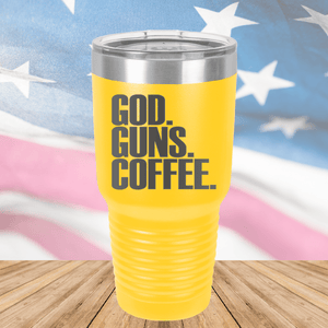 God Guns Coffee Tumbler - Stainless Steel - 2773 -
