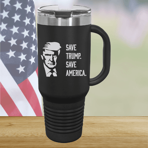 Save Trump Save America Tumbler - Stainless Steel - 2781 -