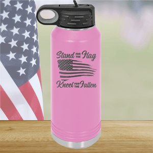 Stand for the Flag Kneel for the Fallen Tumbler - Stainless Steel - 1248 -