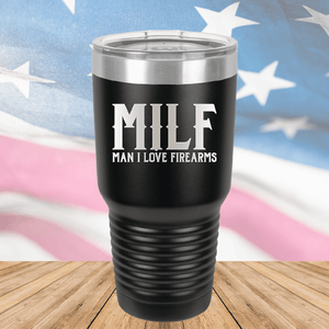 MILF Man I Love Firearms Tumbler - Stainless Steel - 1264 -