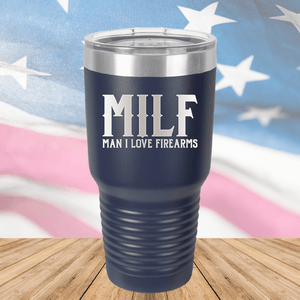 MILF Man I Love Firearms Tumbler - Stainless Steel - 1264 -