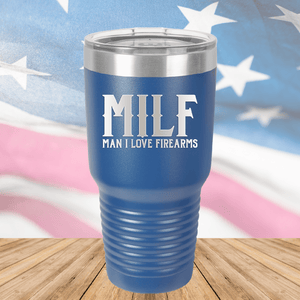 MILF Man I Love Firearms Tumbler - Stainless Steel - 1264 -