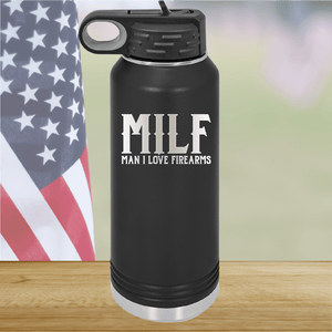 MILF Man I Love Firearms Tumbler - Stainless Steel - 1264 -