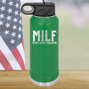 MILF Man I Love Firearms Tumbler - Stainless Steel - 1264 -