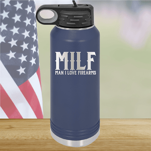 MILF Man I Love Firearms Tumbler - Stainless Steel - 1264 -