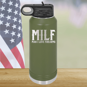 MILF Man I Love Firearms Tumbler - Stainless Steel - 1264 -