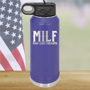 MILF Man I Love Firearms Tumbler - Stainless Steel - 1264 -