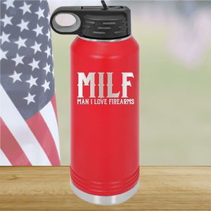 MILF Man I Love Firearms Tumbler - Stainless Steel - 1264 -