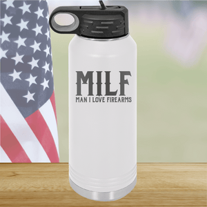 MILF Man I Love Firearms Tumbler - Stainless Steel - 1264 -