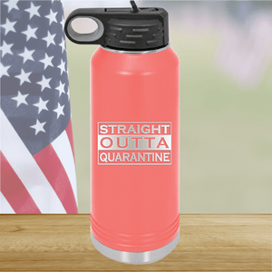 Straight Outta Quarantine Tumbler - Stainless Steel - 1289 -