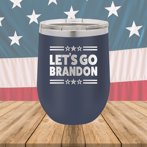 Lets Go Brandon Tumbler - Stainless Steel - 2387 -