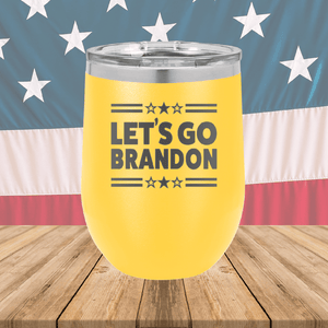 Lets Go Brandon Tumbler - Stainless Steel - 2387 -