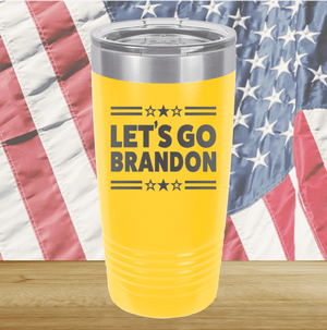 Lets Go Brandon Tumbler - Stainless Steel - 2387 -