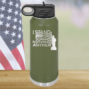 I Stand for the National Anthem 1 Tumbler - Stainless Steel - 2572 -