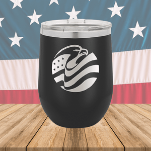 Eagle Flag Tumbler - Stainless Steel - 2574 -