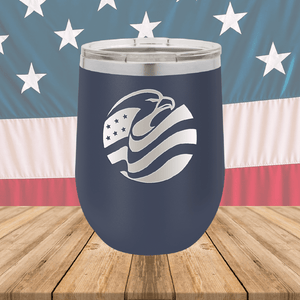 Eagle Flag Tumbler - Stainless Steel - 2574 -