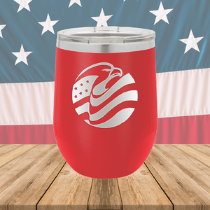 Eagle Flag Tumbler - Stainless Steel - 2574 -