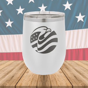 Eagle Flag Tumbler - Stainless Steel - 2574 -