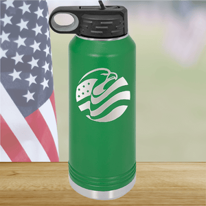 Eagle Flag Tumbler - Stainless Steel - 2574 -