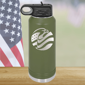 Eagle Flag Tumbler - Stainless Steel - 2574 -