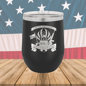 2nd Amendment Bill of Rights Eagle Tumbler - Stainless Steel - 2575 -