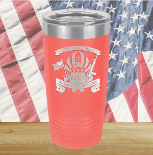 2nd Amendment Bill of Rights Eagle Tumbler - Stainless Steel - 2575 -