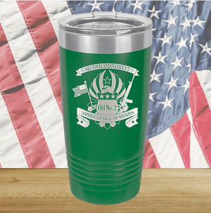 2nd Amendment Bill of Rights Eagle Tumbler - Stainless Steel - 2575 -