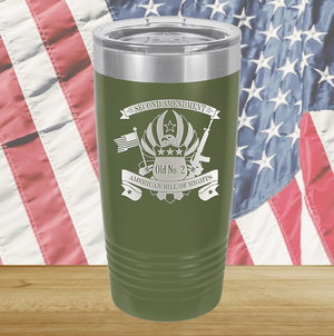 2nd Amendment Bill of Rights Eagle Tumbler - Stainless Steel - 2575 -