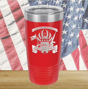 2nd Amendment Bill of Rights Eagle Tumbler - Stainless Steel - 2575 -