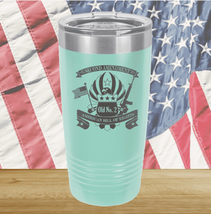 2nd Amendment Bill of Rights Eagle Tumbler - Stainless Steel - 2575 -