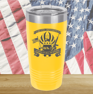 2nd Amendment Bill of Rights Eagle Tumbler - Stainless Steel - 2575 -