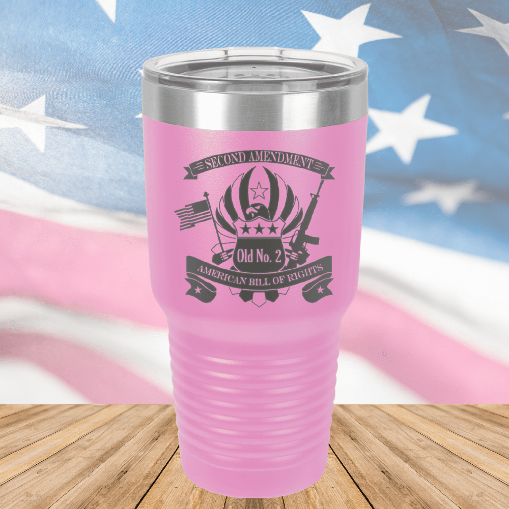 2nd Amendment Bill of Rights Eagle Tumbler - Stainless Steel - 2575 -