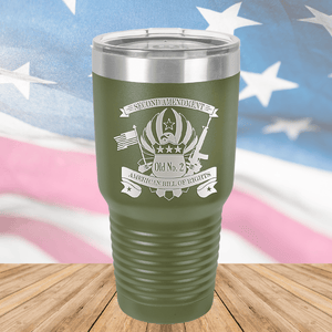 2nd Amendment Bill of Rights Eagle Tumbler - Stainless Steel - 2575 -