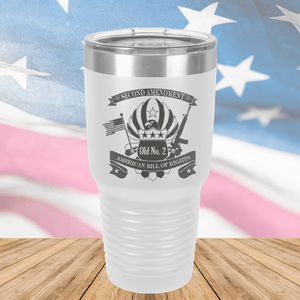 2nd Amendment Bill of Rights Eagle Tumbler - Stainless Steel - 2575 -