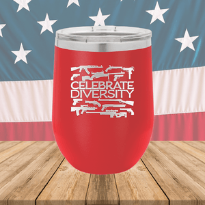 Celebrate Diversity Guns Tumbler - Stainless Steel - 2580 -