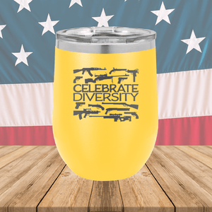 Celebrate Diversity Guns Tumbler - Stainless Steel - 2580 -