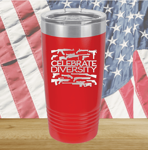 Celebrate Diversity Guns Tumbler - Stainless Steel - 2580 -