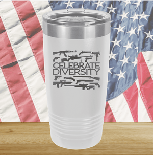 Celebrate Diversity Guns Tumbler - Stainless Steel - 2580 -