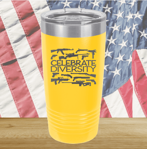 Celebrate Diversity Guns Tumbler - Stainless Steel - 2580 -