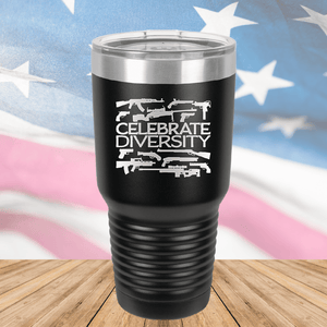 Celebrate Diversity Guns Tumbler - Stainless Steel - 2580 -