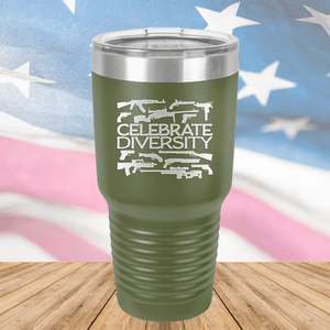 Celebrate Diversity Guns Tumbler - Stainless Steel - 2580 -