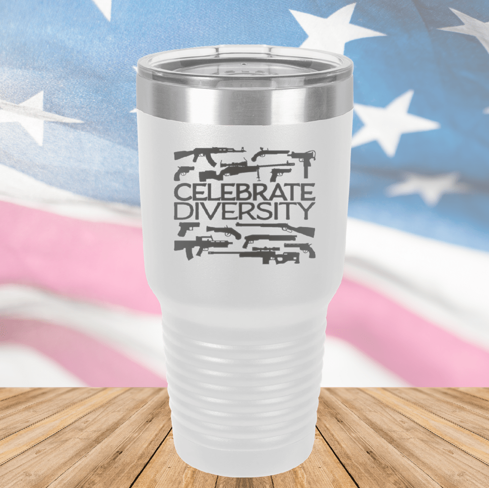 Celebrate Diversity Guns Tumbler - Stainless Steel - 2580 -
