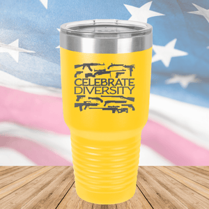 Celebrate Diversity Guns Tumbler - Stainless Steel - 2580 -