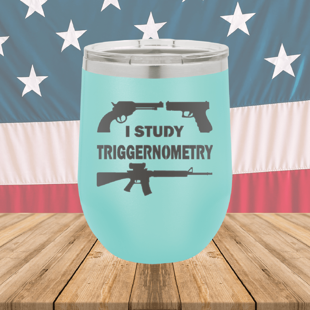 I Study Triggernometry Guns Tumbler - Stainless Steel - 2581 -