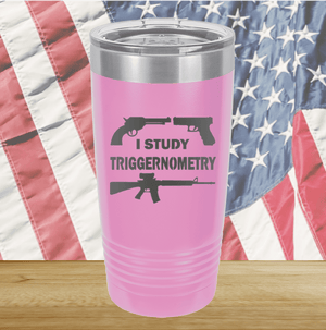 I Study Triggernometry Guns Tumbler - Stainless Steel - 2581 -